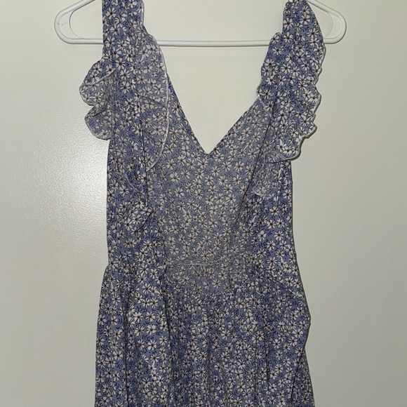 Floral Blue Dress - Picture 4 of 4